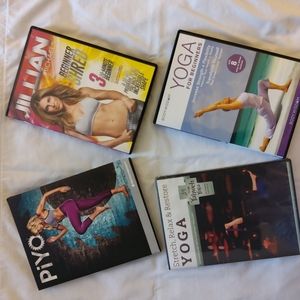 Workout BEACHBODY PIYO DVD Base Kit NWOT and Three Additional DVD's